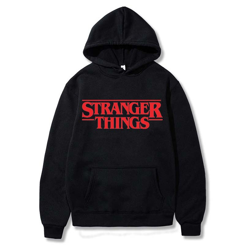Stranger Things Hoodie Men's Casual Hooded Sports Fleece Pullover