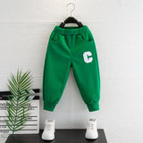 Toddler Boys Pants Boys' Autumn Loose Track Sweatpants