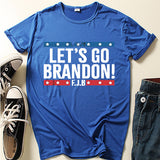 Let'S Go Brandon T Shirt Short Sleeve Men'S And Women'S T-Shirt Short Sleeve Top
