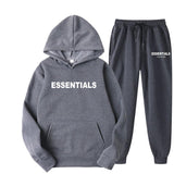 Fear of God Fog Essentials Set Sweater Men and Women Double Line High Street Fashion Brand Fall Winter Coat
