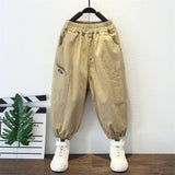 Toddler Boys Pants Boys' Pants Spring and Autumn Overalls Casual