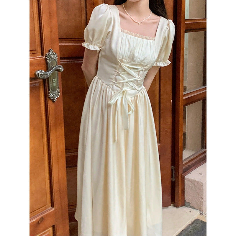 Marilyn Monroe Dress Vintage Dress Women's Bubble Sleeve Dress Summer