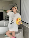 Rrr123 T Shirt Vintage Loose-Fitting Casual T-shirt