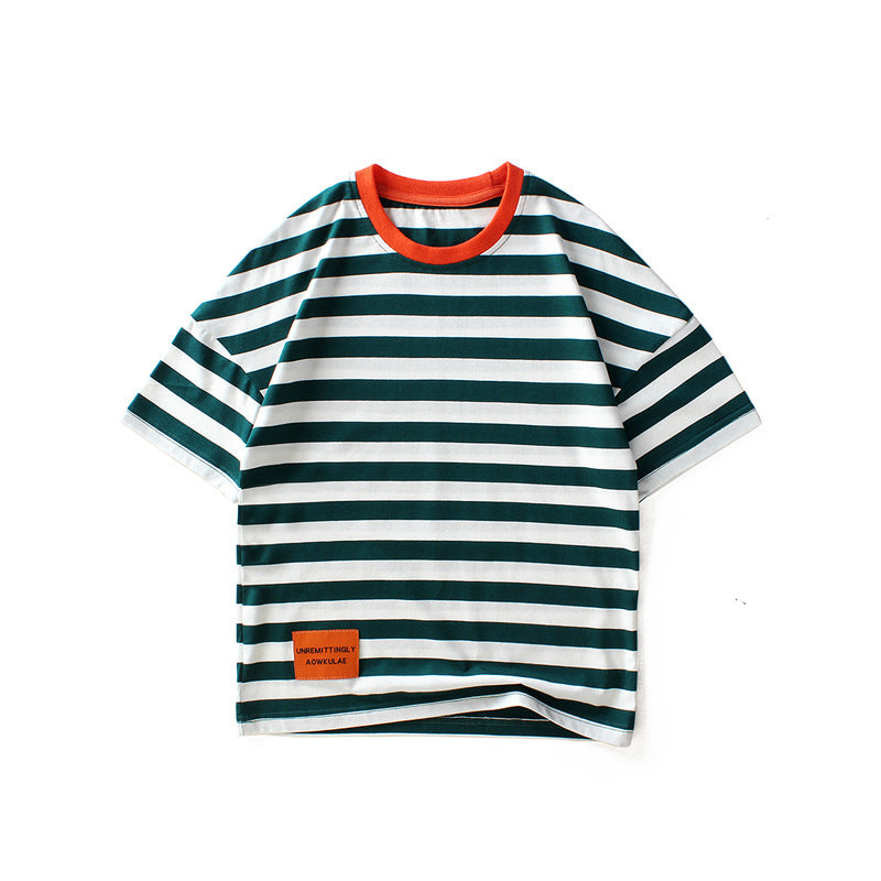 Children T Shrits Summer Short-Sleeve Shirt for Boys T-shirt Children's Short Sleeve
