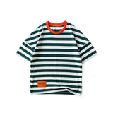 Children T Shrits Summer Short-Sleeve Shirt for Boys T-shirt Children's Short Sleeve