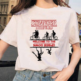 Stranger Things Hellfire Club T Shirt Printed T-Shirt Top Short Sleeve