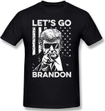 Let'S Go Brandon T Shirt Printed Casual Short-Sleeved T-Shirt Men'S Top Half Sleeve