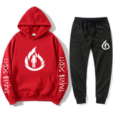 Travis Scott Astroworld Hoodie & Pant 2 Piece Set Sweater Hooded Set