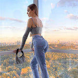 Music Festivals Rave Outfits Girls Tops Winter Women's Clothing Fashion T-shirt for Women