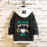 Comic Denim Jacket Men's and Women's Fashion Denim Jacket Top