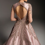 Bohemian Coachella Outfits Gilding Large Sleeve Dress Banquet Sexy Evening Dress