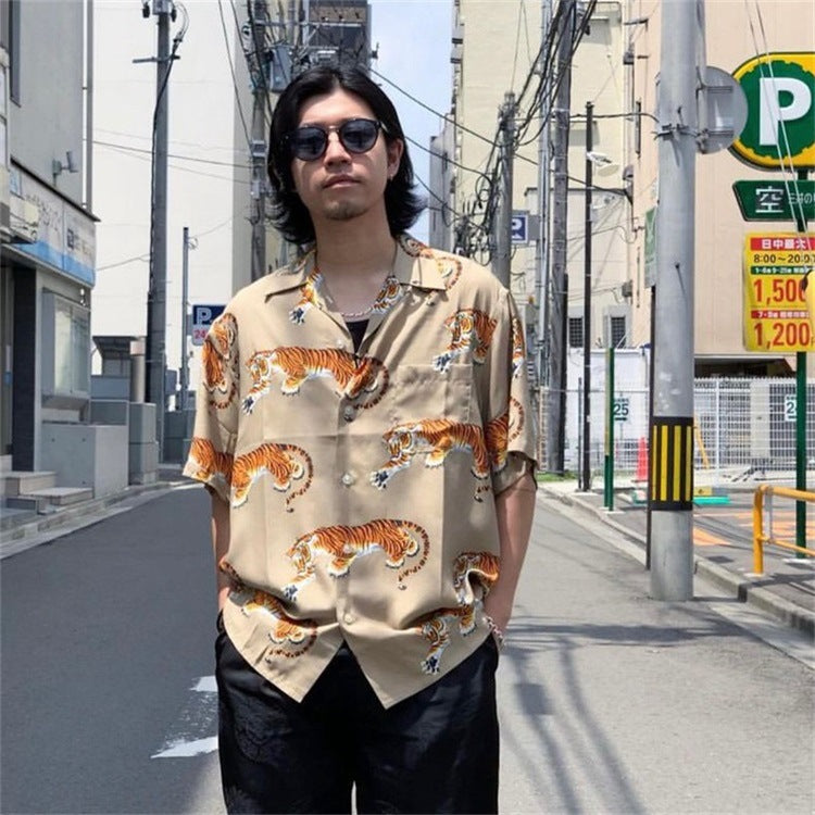 Men Beach T Shirts Short Sleeve Shirt Men