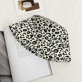 Leopard Fur Hat Leopard Print Sun Protection Hat