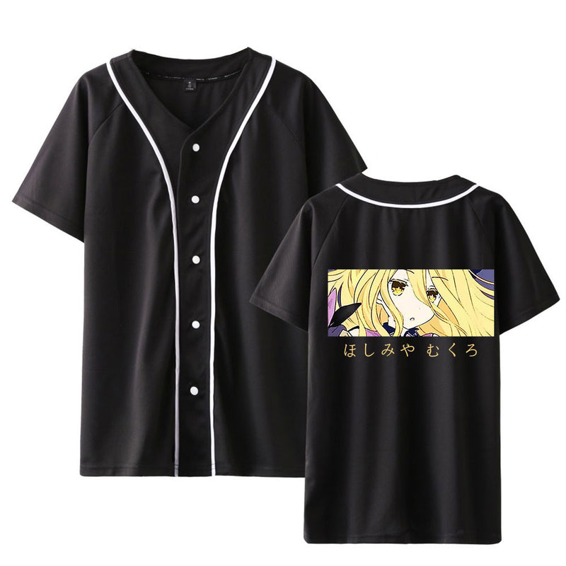 Baggy Baseball Jersey Printed Casual Fashion Baseball Uniform