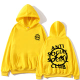 Anti Social Club Hoodie Printed Hoodie