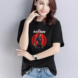 Marvel T Shirt Loose T-shirt Complex Short Sleeve Women