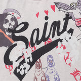 Grafitti Sweatshirts Saint Printed Men and Women Casual Sweatshirt