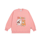 Preppy Aesthetic Sweatshirt Men's Autumn Retro Sweater