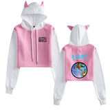Travis Scott Astroworld Hoodie Autumn and Winter Navel Hooded Color Contrast Sweater