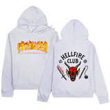Stranger Things Hellfire Club Hoodie Monster Autumn Winter Sweater All-Match Loose Neutral Hooded Sweater