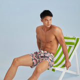 Men Swim Trunks Summer Beach Pants Shorts Fashion