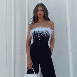 Music Festivals Rave Outfits Girls Tops Women's Fashion Slim-Fit Tank Top