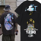 Rrr123 T Shirt Washed Old Loose Short Sleeve