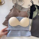 Maddy Euphoria Outfits V-neck Underwear Outer Vest for Women