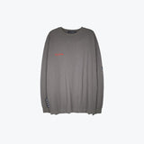 Mens Fall Outfits Dark Depressed Yabi Style Anime Portrait Printing Long Sleeve T-shirt Men and Women Loose