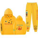 Travis Scott Astroworld Hoodie & Pant 2 Piece Set Fashion Men and Women