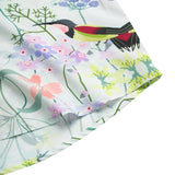 Men Hawaii Shirts Men's Casual Loose Short Sleeves Shirt