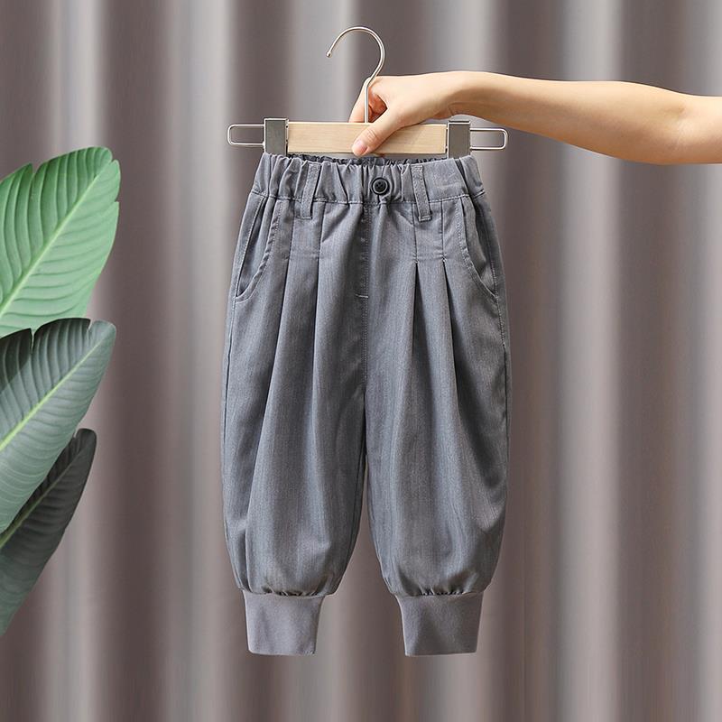 Toddler Boys Pants Children's Suit Pants Autumn Thin Casual Loose Pants
