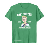 Inspired by Queen's Platinum Jubilee 2022 Elizabeth 70 Years T-shirt Graphic Print Crew Neck Short Sleeve