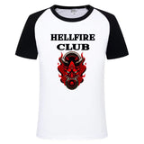 Stranger Things Hellfire Club T Shirt T-Shirt Printed Men'S Short Sleeve