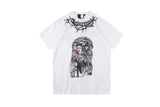 ASAP Yams V Lone T Shirt Bone Skull Rose Hooded T-shirt