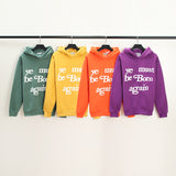 Kanye West KSG Hoodie Autumn and Winter Letter Printed Hoodie Coat