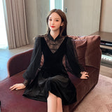 Winter Formal Dresses Cheongsam French Suit