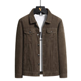 Corduroy Varsity Jacket Corduroy Jacket for Men Spring and Autumn Easy Matching Clothes Men