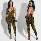 Party Pants Suits Summer Sexy Nightclub Mesh See-through Suspender Trousers Jumpsuit