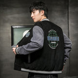 Corduroy Varsity Jacket Corduroy Jacket Men's Spring and Autumn Baseball Uniform Sports Jacket Top