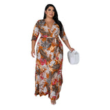 Nina Parker plus Size Dresses Floral Dress Sexy Beach