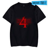 Hellfire Club Shirt Stranger Things Loose round Neck Short Sleeve T-shirt