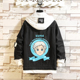 Comic Denim Jacket Clothes Men's and Women's Spring Denim Jacket