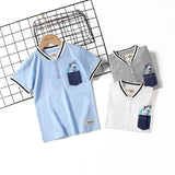 Children T Shrits Children's Summer Clothing Boys Short Sleeve Short Sleeve