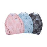 Baby Blue Varsity Jacket Baseball Uniform Autumn Jacket for Men and Women