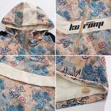 Men Jacket Spring Coat Men's Loose Casual Trench Coat Jacket