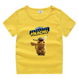 Children Pokemon Pikachu T Shirt Cotton T-shirt Casual Sports