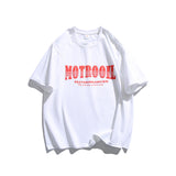 Men T Shitrs Summer Men's Letter Printed round Neck Short Sleeve T-shirt