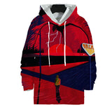 Stranger Things Hoodie Autumn Men's Casual Loose round Neck Hooded Hoodie