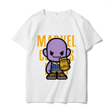 Marvel T Shirt Marvel Co-Branded T-shirt Avengers Half Sleeve